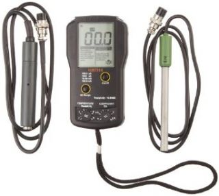 Hanna Instruments HI 87314N EC/Resistivity Meter: Science Lab Conductivity Meters: Industrial & Scientific