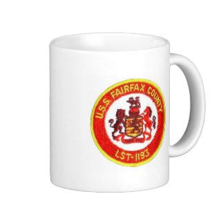 USS FAIRFAX COUNTY (LST 1193) COFFEE MUG