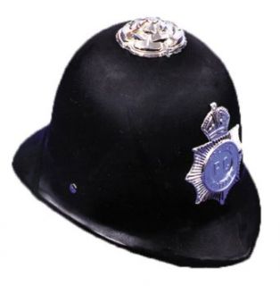 Forum Novelties Inc Women's London Bobby Hat Black/Silver One Size: Clothing
