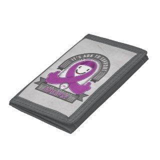 Epilepsy   It's AOK Retro Charity Ribbon   Wallet