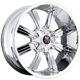 Off Road Monster M03 17 Chrome Wheel / Rim 5x5 & 5x135 with a 0mm Offset and a 87.1 Hub Bore. Partnumber M03750000 Automotive