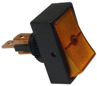 Pico 5517A 12 Volt 16 Amp On Off Amber Illuminated Rocker Switch 25 Per Package: Automotive