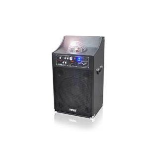 Pyle PSUFM1230A 1000 Watt Powered 2 Way Speaker System with USB/SD Readers, FM Radio, AUX and Mic Inputs and Flashing DJ Lights: Musical Instruments