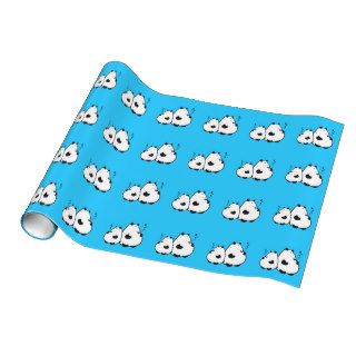 Sleeping Pandas Gift Wrap Paper