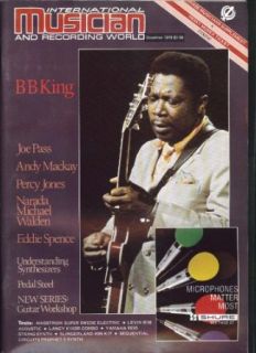 INTERNATIONAL MUSICIAN & RECORDING WORLD B B King Joe Pass Andy Mackay + 12 1978: Entertainment Collectibles