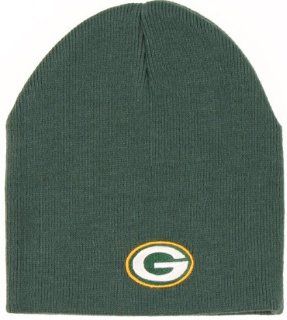 NFL Official Licensed Green Bay Packers Classic Black Cuffless Beanie Hat Ski Skull Cap Lid Toque  Sports Fan Beanies  Sports & Outdoors