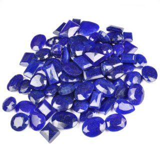 Natural 419.00 Ct+ Fantastic Blue Sapphire Mixed Shape Loose Gemstone Lot: Aura Gemstones: Jewelry
