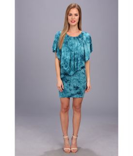 Culture Phit Nalah Dress Dark Teal Tye Dye