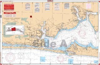 Waterproof Chart, 91 FORT WALTON BEACH & DESTIN ICW. : Fishing Charts And Maps : Sports & Outdoors