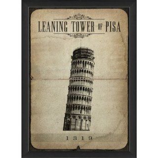 Leaning Tower of Pisa Wall Art   Wall Decor Stickers