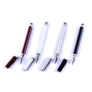 WCI Quality Alloy Ballpoint Writing Pen With Touch Screen Stylus Tip   For Apple iPad, iPhone, iTouch, Kindle, Samsung Galaxy Tab, Motorola Xoom And All Touchscreen Phones And Tablets   Red: Computers & Accessories
