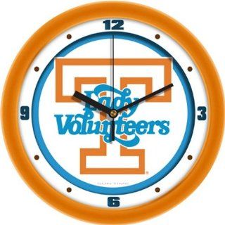 Tennessee Lady Volunteers Suntime 12" Dimension Glass Crystal Wall Clock   NCAA College Athletics : Sports Fan Wall Clocks : Sports & Outdoors