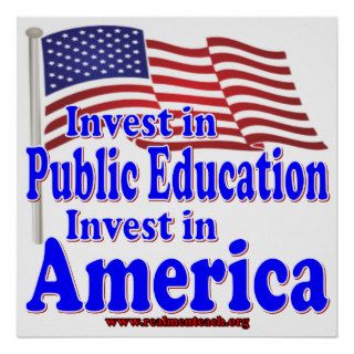 Invest in Public Education Poster