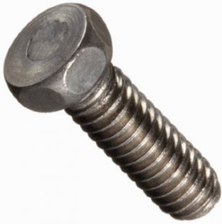 Stainless Steel Machine Screw, Hex Head, #2 56, 3/8" Length (Pack of 100): Industrial & Scientific