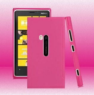 EnGive Pink Matte Surface Soft TPU Skin Case Cover for Nokia Lumia 920 +Stylus+EnGive Cleaning Cloth Cell Phones & Accessories