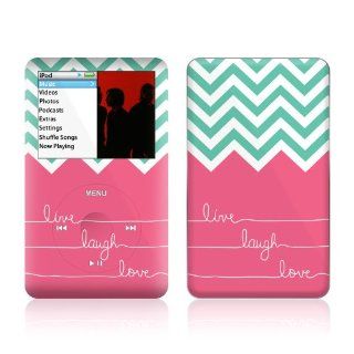 Live Laugh Love Design iPod classic 80GB/ 120GB Protector Skin Decal Sticker : MP3 Players & Accessories