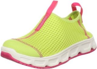 Salomon Little Kid / Big Kid RX MOC Training Shoe, Sprout Green/Candy/Hot Pink, 1.5 M US Little Kid: Running Shoes: Shoes