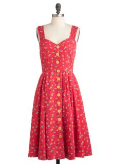 Emily and Fin Brunch with Buds Dress in Florets  Mod Retro Vintage Dresses