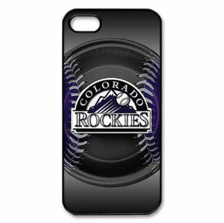 Iphone5/5s Covers Colorado Rockies personalized silicone case: Cell Phones & Accessories