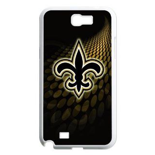 NFL New Orleans Saints Cover Samsung Galaxy Note 2 N7100 Hard Case Best New Design: Cell Phones & Accessories