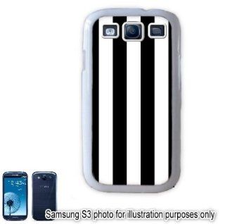Black Vertical Cabana Stripes Samsung Galaxy S3 i9300 Case Cover Skin White: Cell Phones & Accessories