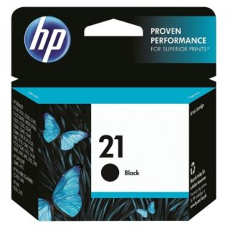 HP 21 Inkjet Print Cartridge   Black (C9351AN#140)