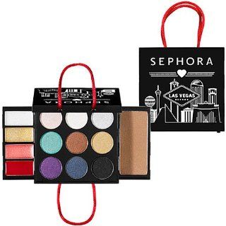 SEPHORA COLLECTION Sephora Loves Las Vegas Minibag Palette 3.5 x 3.5 x 0.75" : Makeup Palettes : Beauty