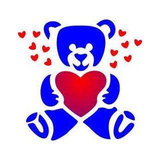 Tattoo Stencil   Teddy Bear   #18: Health & Personal Care