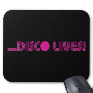 Disco Lives ~ 1980's Eighties Mouse Pads