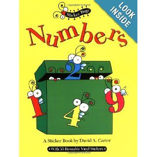 Numbers (Sticker Bugs): David A. Carter: 9780689810411: Books