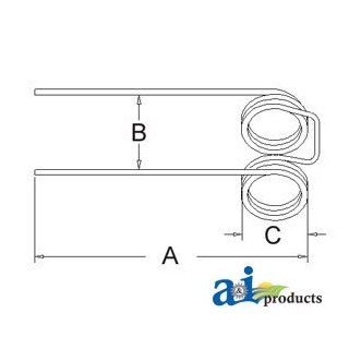 A & I Products Harrow Tooth Parts. Replacement for John Deere Part Number N13: Industrial & Scientific