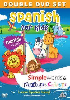 Spanish for Kids DVD Set: Simple Words & Number and Colours 2011 [DVD] [2011]: Movies & TV