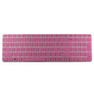 HP Pavilion New G6(With Number Key) Translucent Keyboard Protector Skin Cover US Layout Light Pink (Notice: Check your keyboard if it has Number Key at the right side): Computers & Accessories
