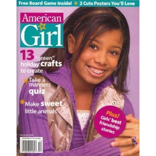 American Girl, December 2008 Issue: Editors of AMERICAN GIRL Magazine: Books