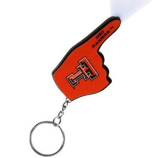 NCAA Texas Tech Red Raiders Number One Fan Flashlight Keychain   Sports Fan Keychains