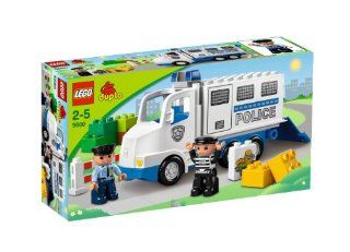 LEGO Duplo Town 5680   Polizeitransporter Spielzeug