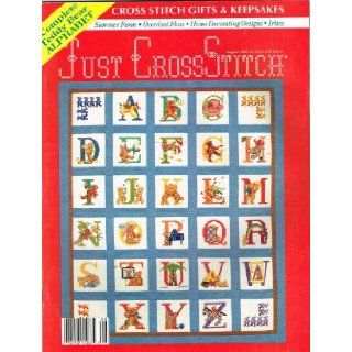 Just Cross Stitch, July/August 1989, Volume 7, Number 2: Editorial Staff of Symbol of Excellence.: Books