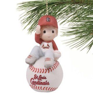 "I'm Your Number One Fan!" MLB St Louis Cardinals Boy on Baseball Ornament   Decorative Hanging Ornaments