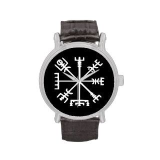 Vegvísir (Viking Compass) Wrist Watches