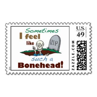 Funny Skeleton Stamps