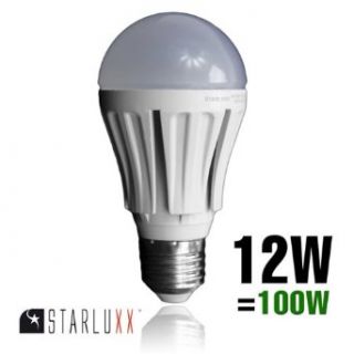 Starluxx 12W LED Birne / Lampe / Power LED E27 1.100 Lumen 230V in warm weiss (2.700k) ersetzt 100W Glhbirne, Standardgrsse A60, mehr als 80% Stromeinsparung: Beleuchtung