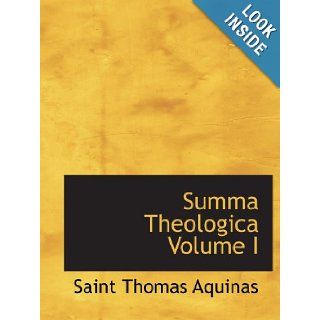 Summa Theologica Volume I: Part II II (Secunda Secundae) Translated by Father: Saint Thomas Aquinas: 9780554151663: Books
