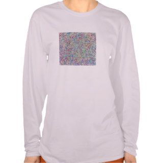 Rainbow Spray, Long Sleeve Shirt ,Women