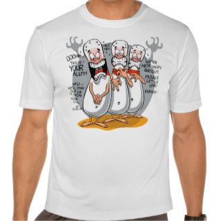 Bowling Alley Terror Men's T Shirts