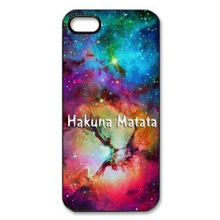 Custom Hakuna Matata Cover Case for iPhone 5/5s WIP 2799 Cell Phones & Accessories