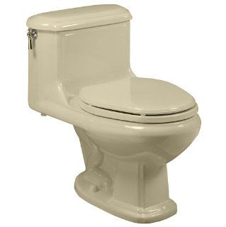 American Standard 2907.016.021 Antiquity Cadet One Piece Toilet with Seat, Bone    