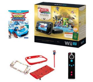 Wii U Deluxe Legend of Zelda System with Games& Accessories —