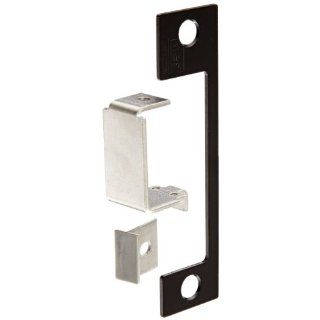 HES Stainless Steel HTD Faceplate for 1006 Series Electric Strikes for Mortise Lockset with Center Lined Deadlatch, Bronze Toned Finish: Industrial Hardware: Industrial & Scientific