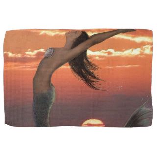 sunset dance towel