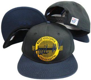 West Virginia Hail WV Circle Snapback Adjustable Snap Back Hat / Cap : Sports Fan Baseball Caps : Sports & Outdoors